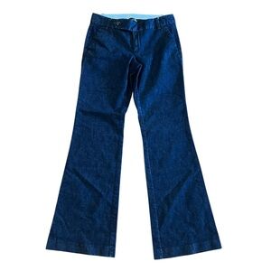 GAP Women's Dark Blue Wide Leg Jeans